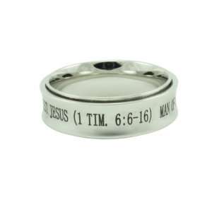  Mens Silver Spinner 1 Tim 6 Ring Jewelry