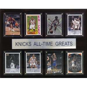 NBA New York Knicks All Time Greats Plaque:  Sports 