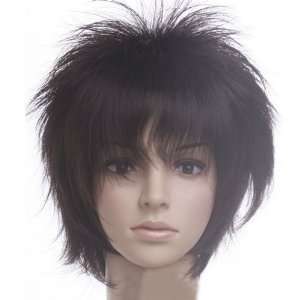  Brown Brunette Anime Costume Cosplay Short Length Cut Wig 