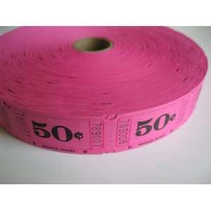  2000 Hot Pink 50 cents Single Roll Consecutively Numbered 