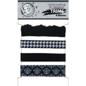  Fundamentals Trims 4 Meters/Pkg (4.37 Yards) Black 4 