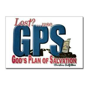 Postcards (8 Pack) Lost Use GPS Gods Plan of Salvation 