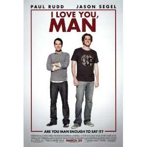  I Love You, Man   Movie Poster   27 x 40