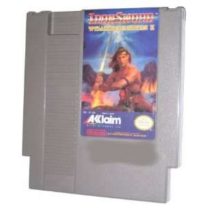  NES Iron Sword Wizards & Warriors II Video Game   USED 