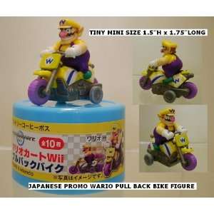  Super Mario Kart Figure Wario Bike (Japanese Promo Pull 