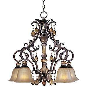  Dresden Down Light Chandelier by Maxim Lighting: Home 