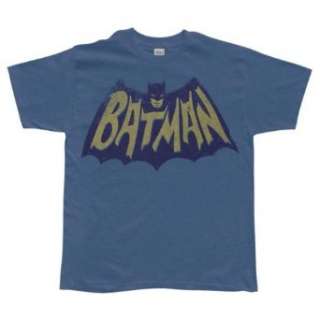  Batman   Vintage Logo Soft T Shirt Clothing