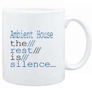  Mug White  Ambient House the rest is silence  Music 