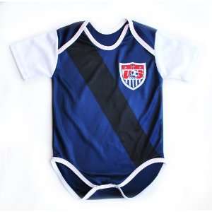 US Soccer Team AWAY Baby Suit 0 6 months  Sports 