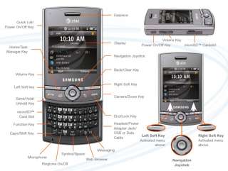 Wireless Samsung Propel Pro i627 Phone, Gray (AT&T)