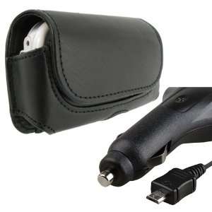  Cell Phone Accessories Bundle(Includes: Premium leather 