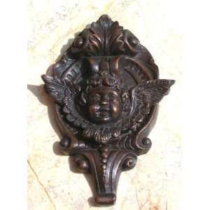  Metropolitan Galleries SRB29014 Cupid on Base Door Knocker 