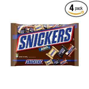 Snickers Miniatures Candy Variety Pack, 17.5 Ounce Packages (Pack of 4 