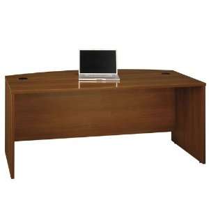  Bush Series C Bow Front Desk: Furniture & Decor