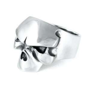  Abstract Skull Ring   9 Silverlogy Jewelry
