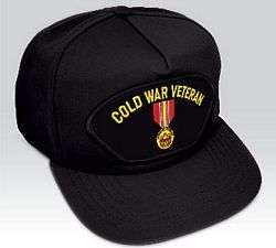 Cold War Veteran National Defense Ball Cap Hat 1638  
