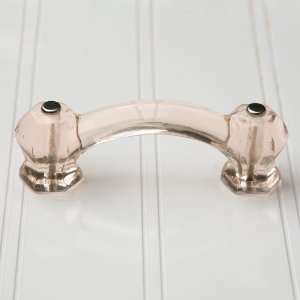  Depression Pink Glass Drawer Pull: Home Improvement
