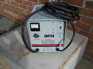 LESTER / LESTRONIC / APA 36 VOLT AUTOMATIC BATTERY CHARGER W/90 DAY 