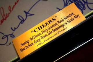 And, heres the great SCREEN USED CHEERS PROP SIGN from the TONIGHT 