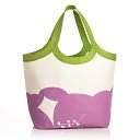 Kite and Bird Canvas Summer Tote   13x7x14.25 by 