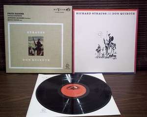 RCA Living Stereo Soria Series LDS 2384 SD Don Quixote JANIGRO, Cello 