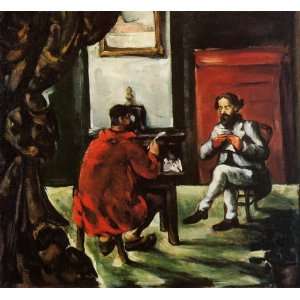   Alexis Reading at Zolas House Paul Cezanne Hand P
