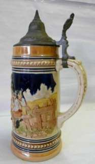 GERMAN MADE IN FRENCH ZONE LARGE STEIN D9  