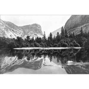  Mirror Lake Yosemite Valley 12x18 Giclee on canvas