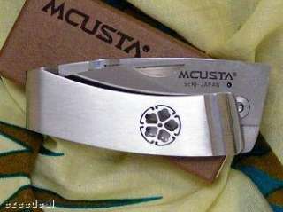 Mcusta Knives Kikyo Knife Money Clip Folder  