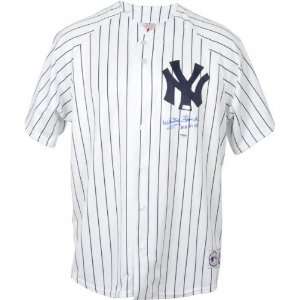   : New York Yankees, Majestic Pinstripe, Hall of Fame 1974 Inscription