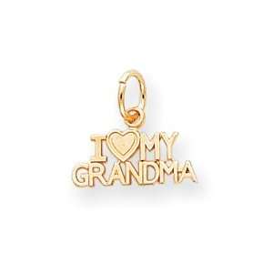   Love My Grandma Charm   Measures 13.3x14.8mm   JewelryWeb: Jewelry