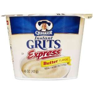 Quaker Grits Express Instant Butter Cup, 1.4 oz  Grocery 