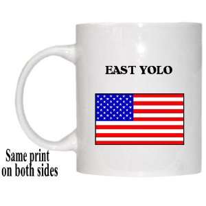  US Flag   East Yolo, California (CA) Mug 