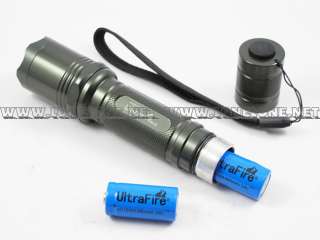 UltraFire R2 CREE LED 300 Lumen L2 Torch w CR123A Green  