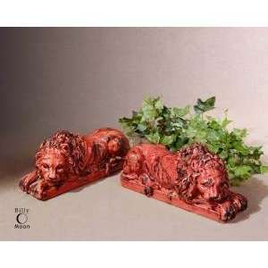  Uttermost Amon Lions Sculpture (Set of 2)