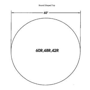  Paragon UIT 42R Utility Table Round (42 Diameter)