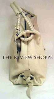 Rough Roses Wrapped Handle Shoulder Bag Cream NWOT $375 REDUCED PRICE 