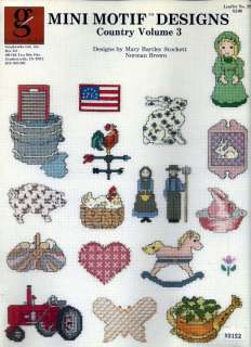 Mini Motif Designs Country Graphworks Ltd. Cross Stitch  