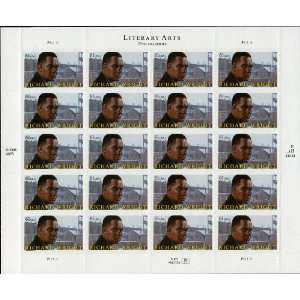   ~ AUTHOR ~ BLACK HERITAGE #4386 Pane of 20 x 61¢ US Postage Stamps