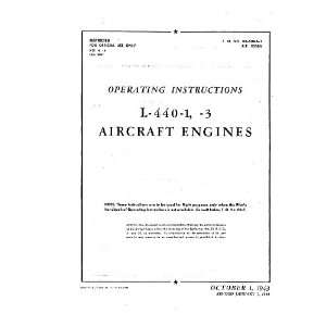   440  1 Aircraft Engine Operating Manual: Ranger Engines: Books