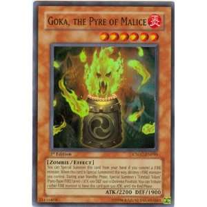    Yugioh CSOC EN095 Goka, the Pyre of Malice Super Rare Toys & Games