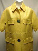 345 PER SE Waffle Pattern Yellow Straight Jacket 10  