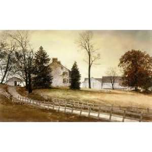 Ray Hendershot 33W by 20H  Late October CANVAS Edge #1 3/4 black 