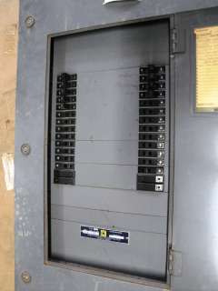 Square D Y1B120 100 amp Panelboard 3ph 4w 480/277  