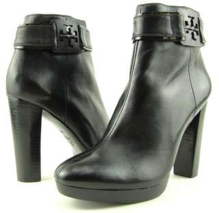 375 TORY BURCH BARRICK Black Womens Shoes Boots 11 M  