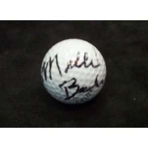  Miller Barber Autographed Golf Ball: Sports & Outdoors