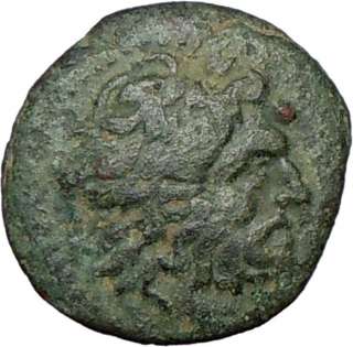   Perseus Greek Kings 187BC Paroreia Authentic Ancient Coin ZEUS EAGLE