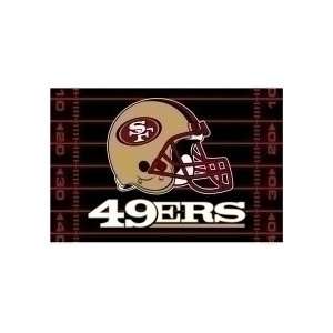  San Francisco 49ers NFL Team Tufted 39 x 59 Rug: Sports 