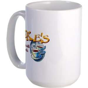  Lukes Diner Funny Large Mug by  