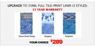 dichromate liner solid blue liner 20 gauge 10 year warranty